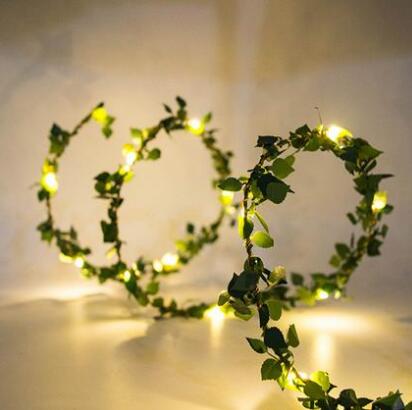 2M LED String Lights - Leaf