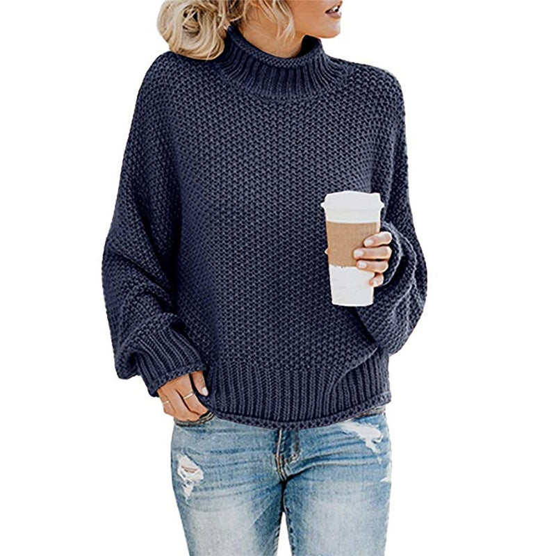 Turtle Neck Oversized Sweater