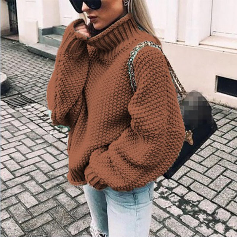 Turtle Neck Oversized Sweater