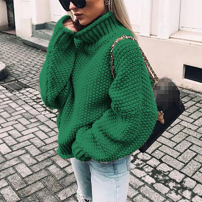 Turtle Neck Oversized Sweater