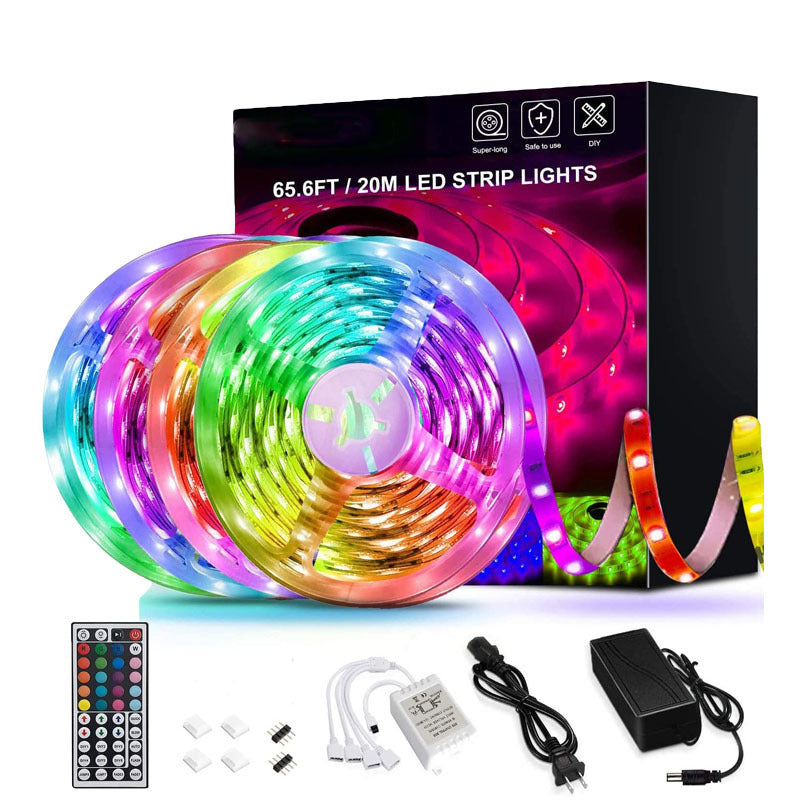 Versatile 20-Meter RGB LED Strip Light Kit!