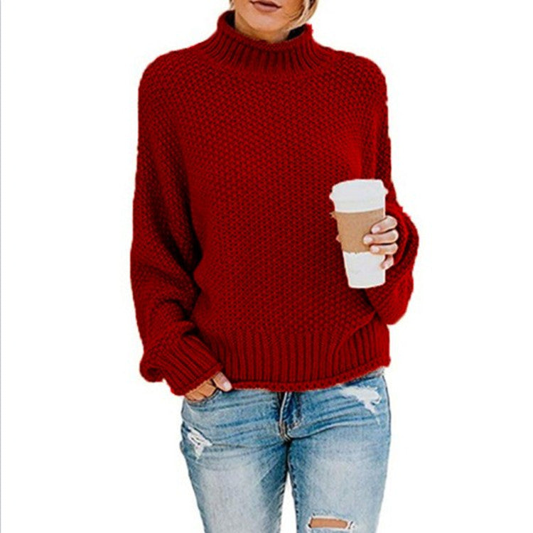 Turtle Neck Oversized Sweater