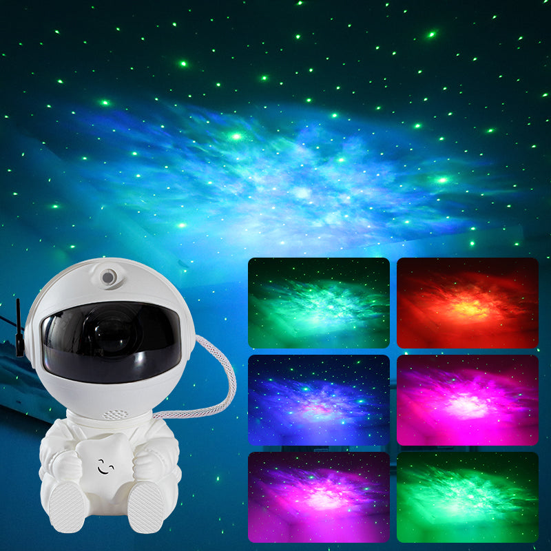 Astronaut/Star Galaxyy Lamp